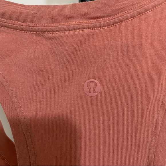 Lululemon Love Tank in Coral Peach Racerback Top Lightweight Stretchy Size XS/S - Picture 6 of 8